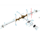 TWOLF M715 1/8 RC Rock Climber Repair Parts Collection