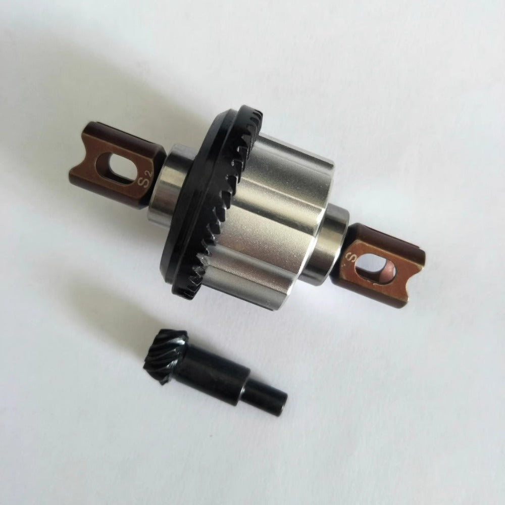 Metal Front Rear Differential Assembly for KM 1/7 WRC CITROEN C3 REMOTE ...