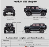 TRACTION HOBBY KM 1/8 BRONCO BRUSHLESS Remote Control Car RTR