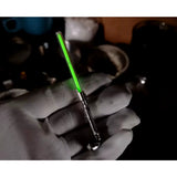 925 Silver Pendant with 3x22.5 Tritium Tube for Vintage Necklace