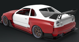 1/24 RC DRIFT CAR R34 Hycade Shell 3d Print Op Part 24210 24258
