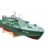 1:25 PT-109 Fiberglass Torpedo Boat 1038mm RC Huge Warship MODEL RTR