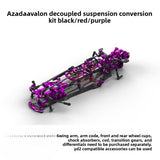 AZADA Avalon V1.1 1/10 RC Rear Drive Drift Frame Kit Decoupling Suspension Conversion Kit