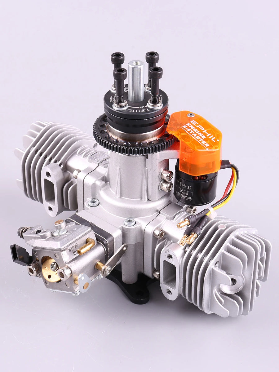 EPHIL XG-40cc-T PRO Aircraft Model Gasoline Engine Hot Head Electric ...