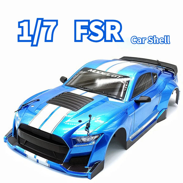 FSR Mustang GT 1/7 Rc Car Shell Finished with Light – VAJJEXRC