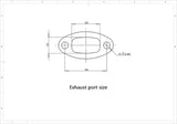 DLE 60 60CC Twin Gas Engine for RC Airplane Fixed Wing Model