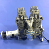 NGH GF60i2 Linear Double Cylinder 4-stroke 60CC Gas Engine for RC Airplane