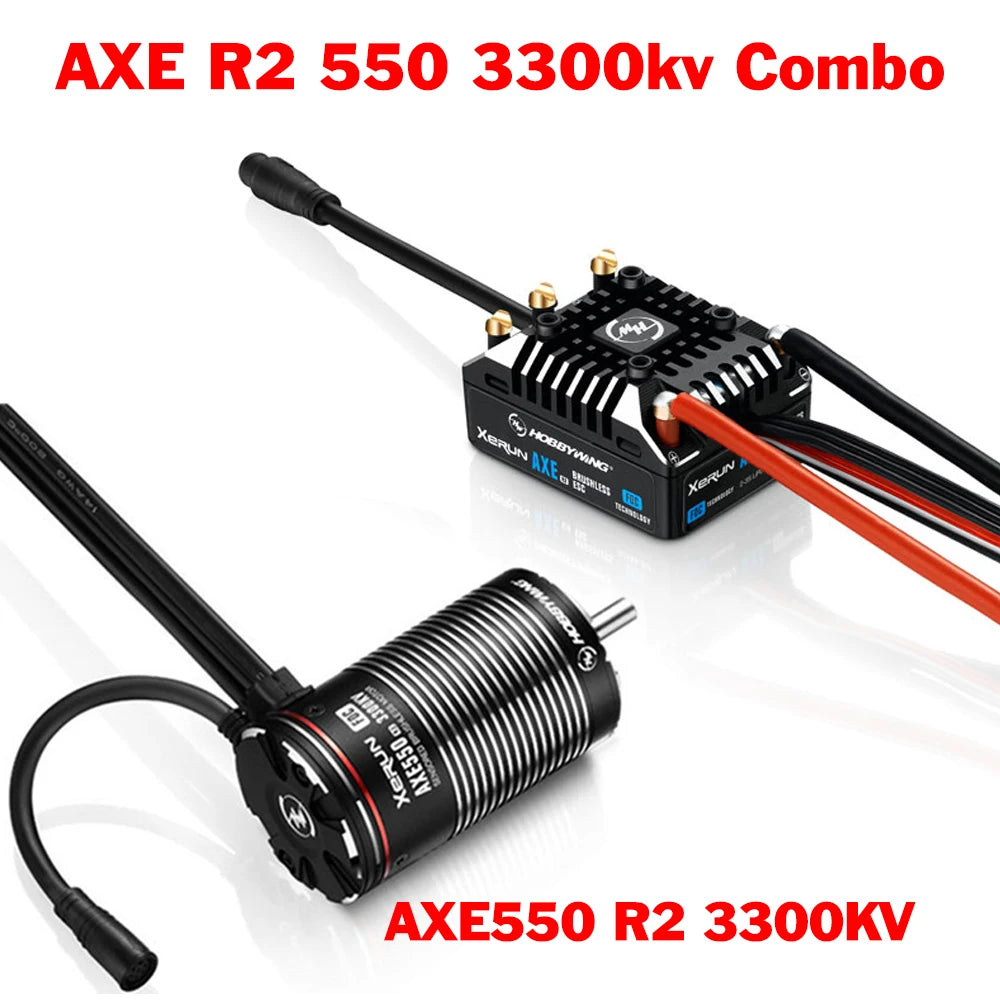 HobbyWing XERUN AXE R2 80A Brushless ESC with AXE540L 550