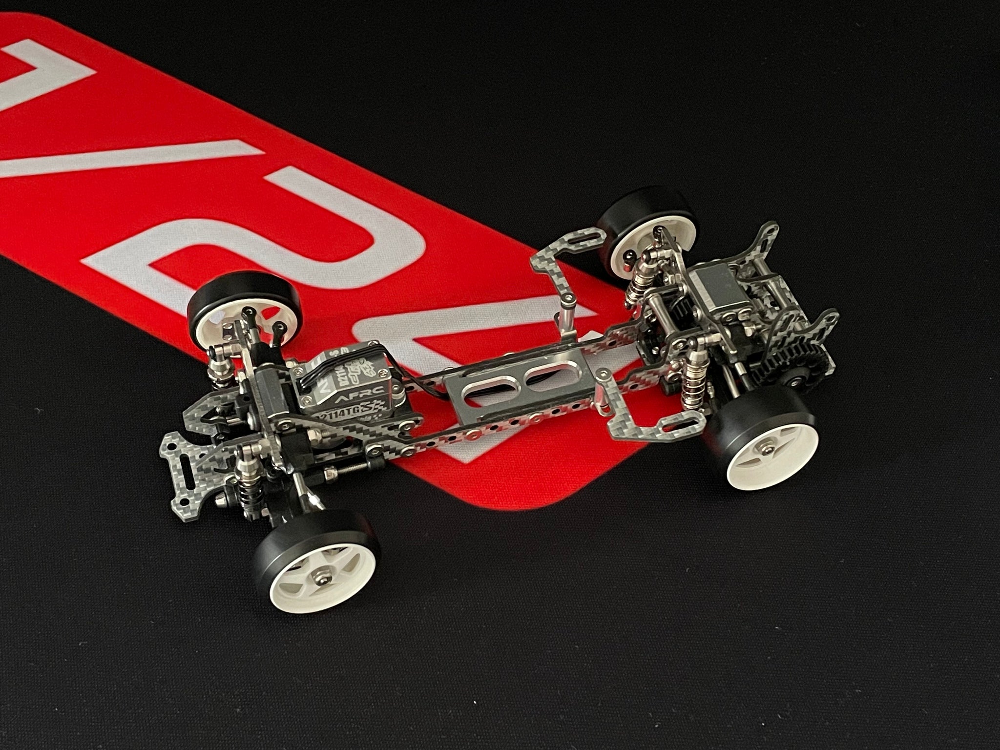 Rhino Racing R/c Rhino Racing RTSv2 1/24 RWD RC DRIFT CAR Carbon Frame Pre-Assembled ...