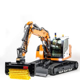 CUT HOBBY 1/14 914/920 RC Hydraulic Excavator OP Electric Cleaner