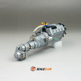 Scaleclub 1/14 Tamiya Rc Tractor Gearbox 27T Front and Rear Differential  Transfer Integrated Gearbox