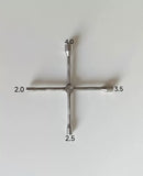 JDMODEL JDM-213 Rc Engineering Vehicle Model Stainless Steel Cross Sleeve 2.0 2.5 3.5 4.0mm