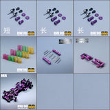 ZERORC RW00SR MR 1/24 RC DRIFT CAR KIT with Op Parts