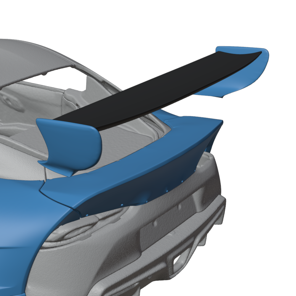 1/24 Rc Drift Car Shell Tamiya Supra Pandem Wide Body Modification Kit ...