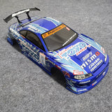 1/10 RC DRIFT CAR S15 Finished Car Shell with Light Module