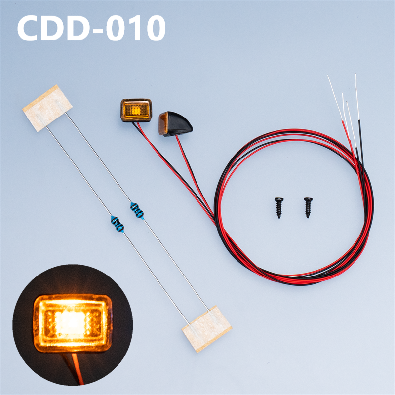 YOSOO RC Led Système de lumière clignotante LED pour voiture RC 4.8-6 YOSOO RC Led Système de lumière clignotante LED pour voiture RC 4.8-6