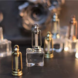 Alloy Bronze Tritium Lamp Keychain Self-luminous for 25 Years