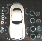 1/24  300SL fat boy RC DRIFT CAR SHELL 3D PRINT OP PART FOR TAMIYA