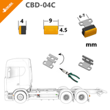 1/14 Tamiya Rc Tractor Indicator LED CBD-04C