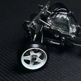 Rhino Racing 1/24 1 OFFSET Wheel Hub 20mm/22mm RTS-510 8ps Set