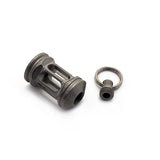 Titanium Alloy Tritium Tube Lamp Keychain 3x22.5mm