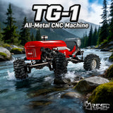 ARESC TG1 1/10 All Metal RC CAR Red Coated RTR