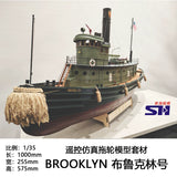 1/35 BROOKLYN 3D Printed Remote Control Tug Boat KIT