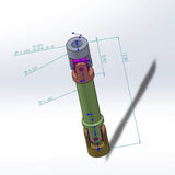 1/87 1/64 Static Modification Rc Coupling 2mm Universal Joint