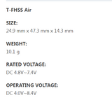 Futaba R3008SB Receiver for 10J 16SZ 16IZ 18SZ Remote Control Transmitter