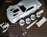 1/24 Rc Drift Car Body Wheelbase 106 Width 85 with Transparent Parts