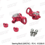 KKPIT 1/10 PDK Rwd Rc Drift Car Steering Cup L + R 31905K