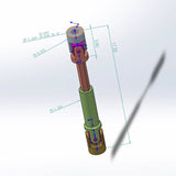 1/87 1/72 Static Model Modified 2mm Miniature Brass Coupling