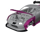 1/24 RC DRIFT CAR Tamiya GR86 Silkblazer D1GP Car Housing 3d Print OP PART