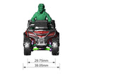 3D Printed 1/35 x1000 ATV DIY RC Assembled Quad Motorcycle KIT
