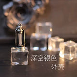 Alloy Bronze Tritium Lamp Keychain Self-luminous for 25 Years
