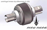 RHINO Racing C-LSD Limited Slip Differential FOR YOKOMO YD2 1/10 RC DRIFT CAR