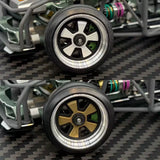 LS Studio LS Studio LSD Mono LSDM 1/24 RC DRIFT CAR miniz AWD Metal Wheel 20mm