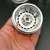 LLRC 1.9 2.2 Inch Metal Wheels FOR CROSSRC SCX10 TRX4 1/10 RC CAR 4PCS