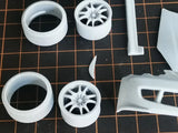 1/24 DC5 TYPE R Rc Drift Car 3d Parint Op Part for Fujimi