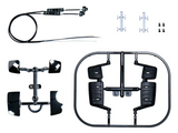 JUWUBA TAMIYA 1/14 Scania SCANIA 770S Rear View Mirror with Light 770-U23