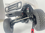 SDM SCX10 3rd Generation TRX4 VP 1/10 Pipe Frame Rc Car Constant Speed Steering Differential Speed Lock Rc Climbing Car Axle DA05