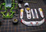 1/24 Kart Rc Drift Car with Transfer Watermark Spare Parts