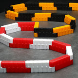 1/24 Rc Drift Car Track Plastic Splicing Guardrail 100pcs