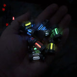 Titanium Alloy Tritium Tube Lamp Keychain 3x22.5mm