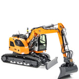 CUT 1/14 914/920 RC Excavator Metal Hydraulic Adjustable Angle Wide Bucket