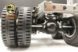 HY MODEL 1/14 RC TAMIYA TRACTOR TRUCK V Shape Full Metal Spring Steel Suspension for Wheel Side Reduction Axles