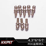 KKPIT 1/10 PDK RWD RC DRIFT CAR Full Set Stainless Steel Metal Ball Head