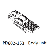 PDRacing 1/6 Magnitron PD602 Rc Car Nylon Parts