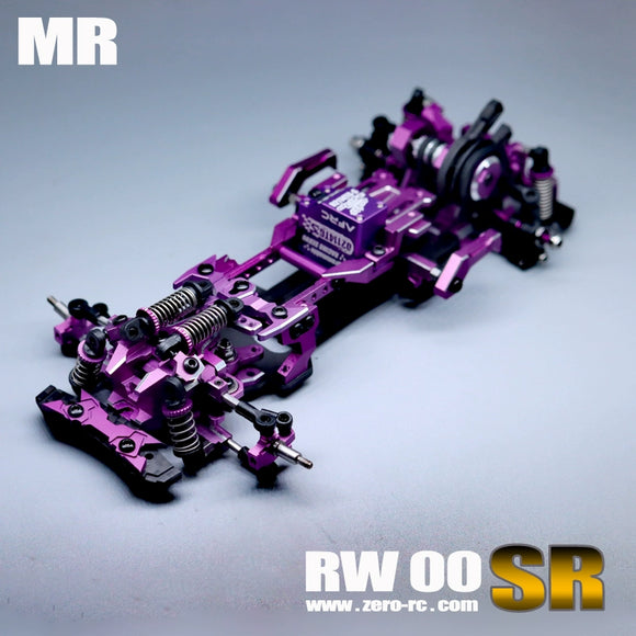 ZERORC RW00SR MR 1/24 RC DRIFT CAR KIT with Op Parts