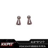 KKPIT 1/10 PDK RWD RC DRIFT CAR Full Set Stainless Steel Metal Ball Head